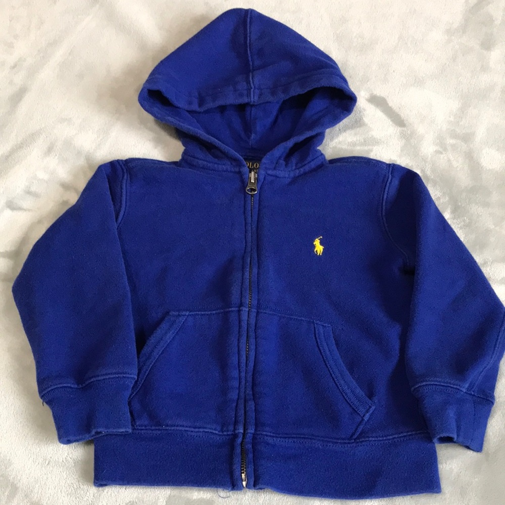 Ralph Lauren zippered hoodie sweatshirt